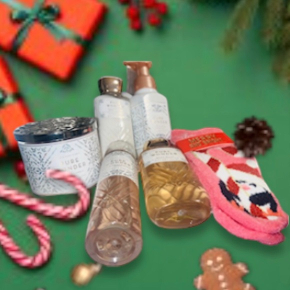 Limited Edition Bath and Body Works Iridescent Pure Wonder Tote Bag Gift Set - Picture 2 of 14